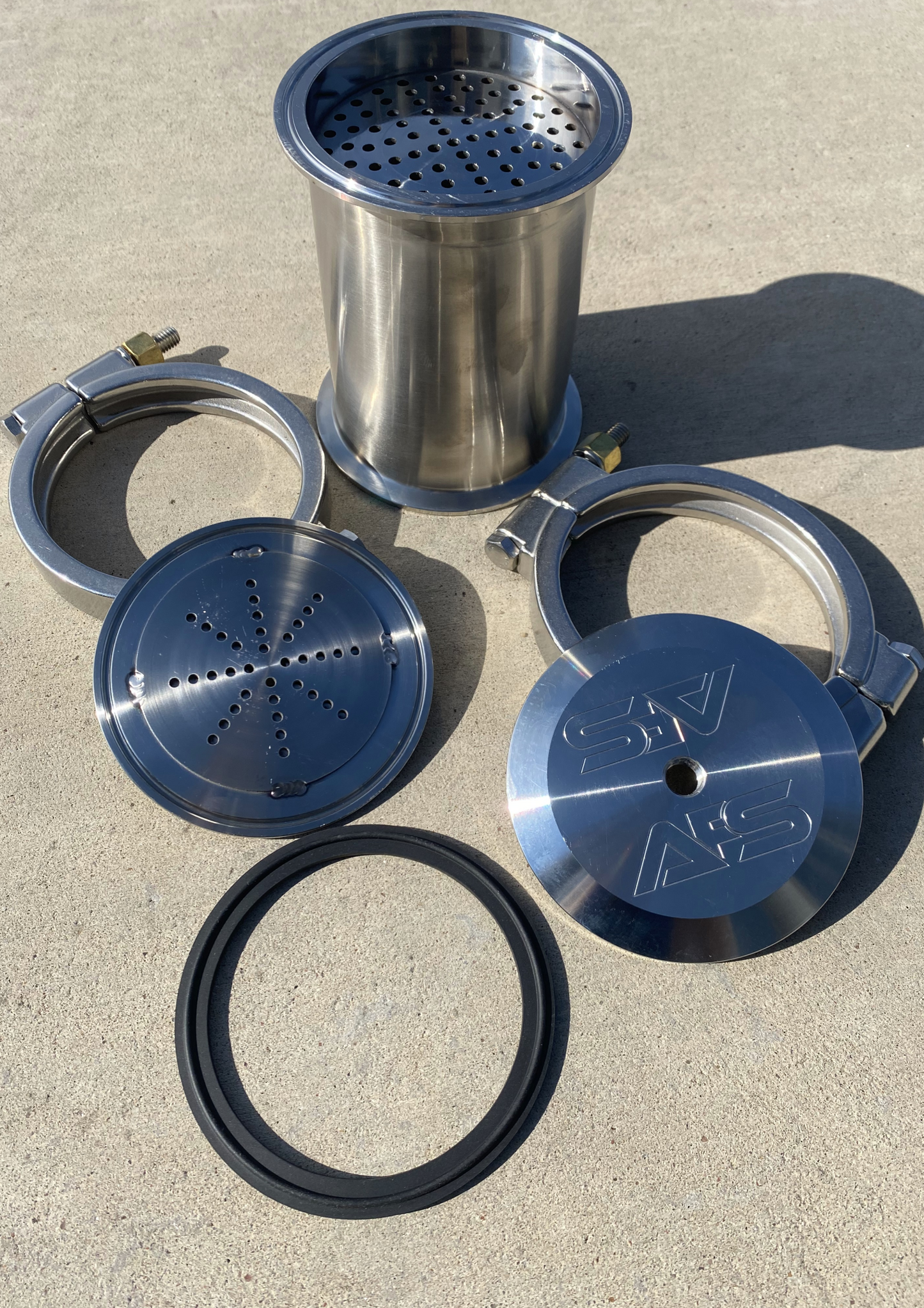 AFS 4" Housing - 1/2" NPT Inline (4" Filters)